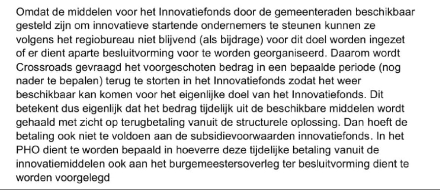 Burgemeesters redden failliet Crossroads Limburg 5