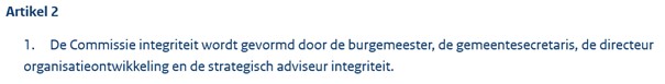 Integriteitsbeleid Venlo 3